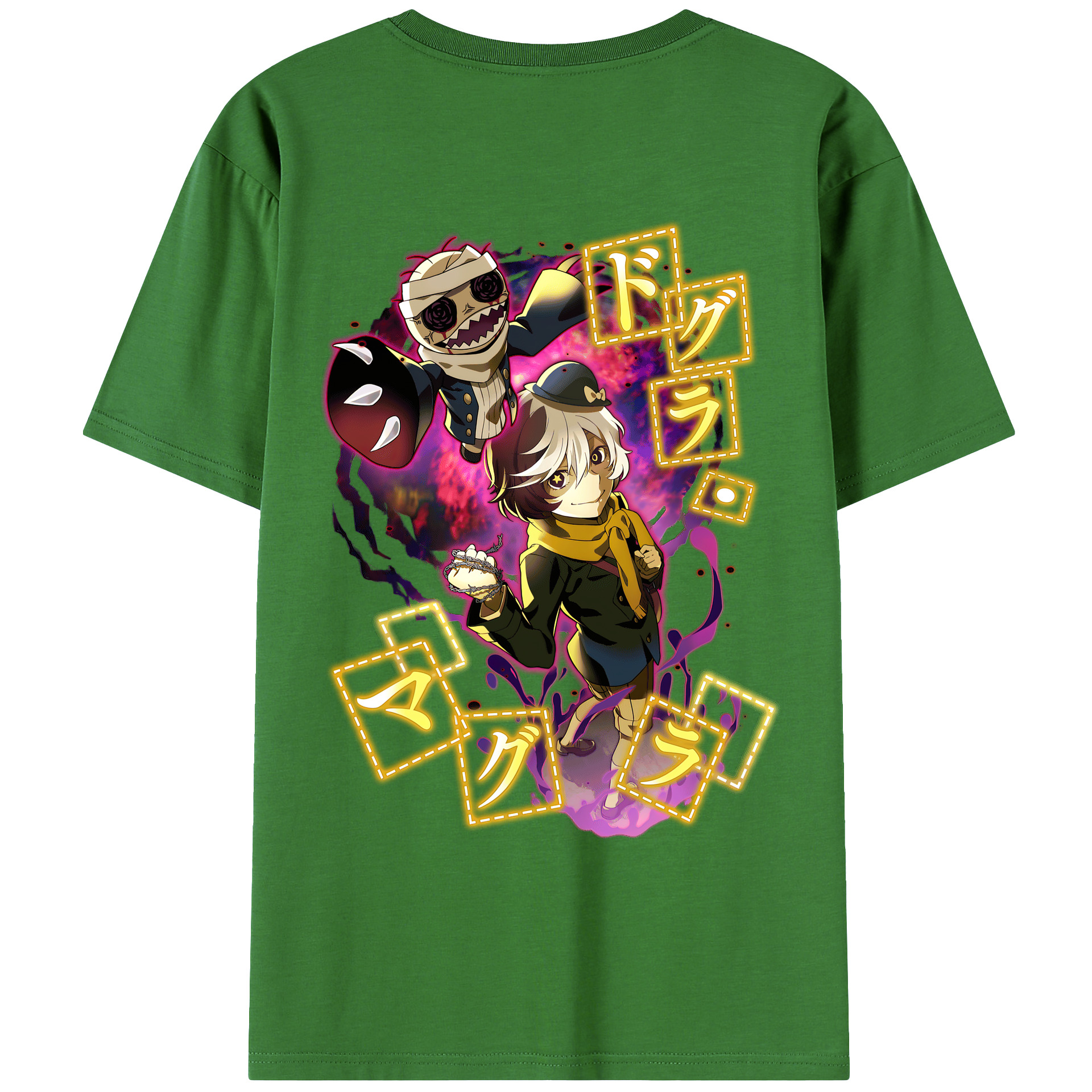 （画像用） 文豪ストレイドッグス Bungo Stray Dogs レディース半袖Tシャツ(バックプリント)